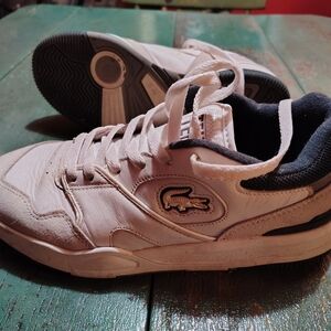 Lacoste White and Black Women's Sneakers